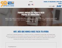 Tablet Screenshot of fondosunidos.org
